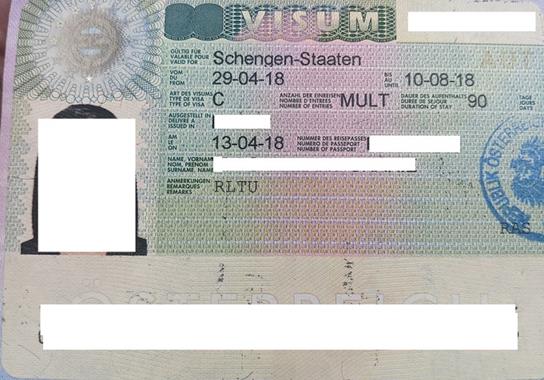 Europe travel visa