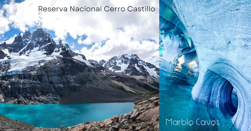 glacier lake, marble-like caves - 3 weeks in chile