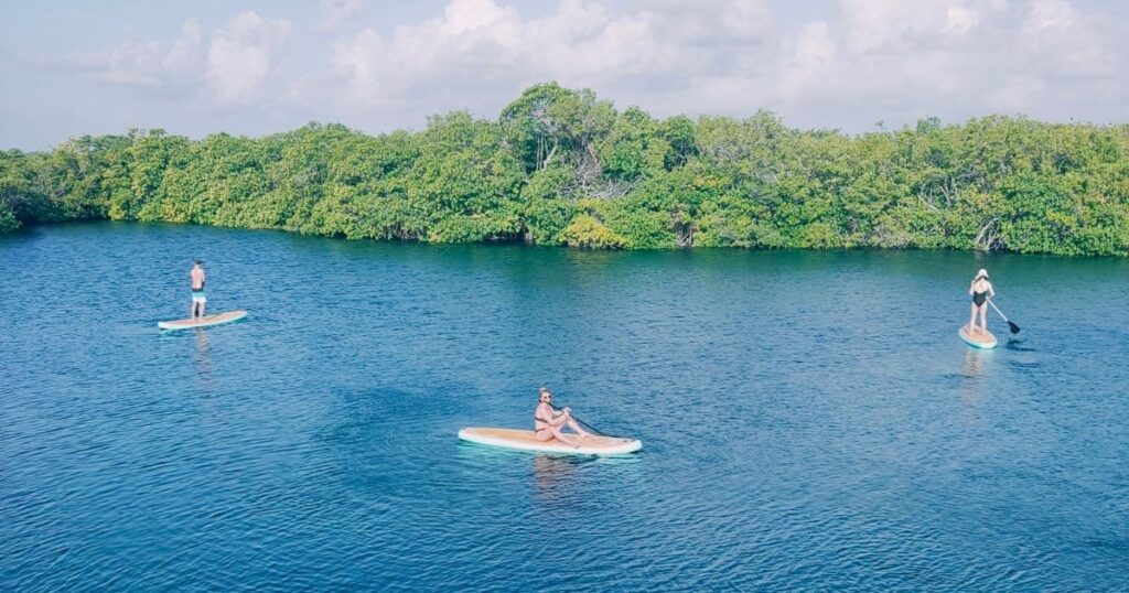3 weeks in Mexico gave us time to visit Tulum and paddle board in a Cenote. 