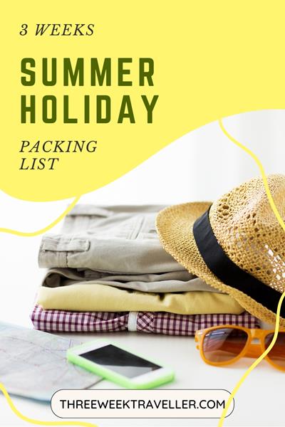 This 3-week packing guide covers essentials like versatile clothing, comfortable footwear, travel-sized toiletries, and electronics. Tips include layering for different climates, packing cubes for organization, and a checklist to ensure you bring all necessary items. via @threeweektraveller