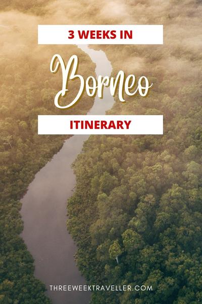 A 3-week Borneo itinerary includes exploring Sabah's wildlife-rich jungles, visiting the orangutan sanctuary in Sepilok, and diving in Sipadan. Trek Mount Kinabalu, cruise the Kinabatangan River, and relax on the beaches of Kota Kinabalu. via @threeweektraveller