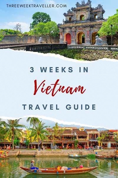 A 3-week Vietnam itinerary includes exploring Hanoi's Old Quarter, cruising Ha Long Bay, and visiting Hue's imperial citadels. Discover Hoi An's charm, relax on Da Nang's beaches, and experience Ho Chi Minh City's vibrant energy. via @threeweektraveller