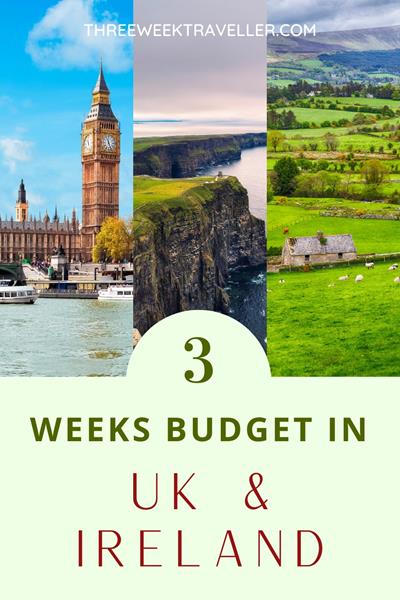 A 3-week UK and Ireland itinerary includes exploring London's landmarks, Edinburgh's historic charm, and Dublin's vibrant culture. Discover the beauty of the Scottish Highlands, the Lake District, and the scenic landscapes of the Ring of Kerry. via @threeweektraveller
