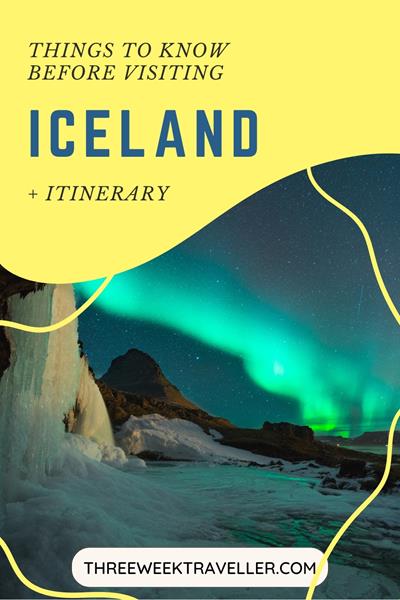 A travel guide to Iceland includes exploring Reykjavik’s vibrant culture, the Golden Circle’s geysers and waterfalls, the Blue Lagoon’s geothermal waters, black sand beaches in Vik, Jokulsarlon Glacier Lagoon, and chasing the northern lights for a magical experience. via @threeweektraveller