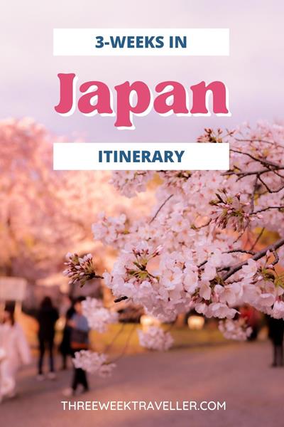 A 3-week Japan trip includes Tokyo’s modern excitement, Kyoto’s historic temples, and Osaka’s vibrant street food. Explore serene mountain villages, Hiroshima’s Peace Memorial, and relax in hot springs, experiencing Japan’s unique blend of tradition and innovation. via @threeweektraveller