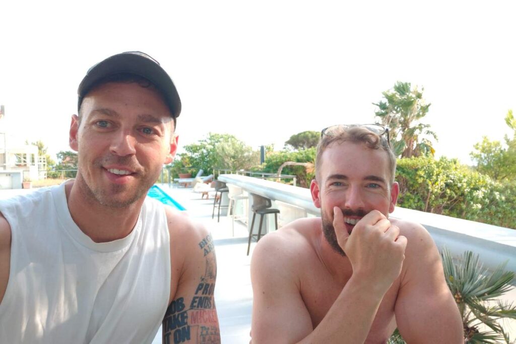 Hvar, Croatia selfie on our 3 week Balkan itinerary