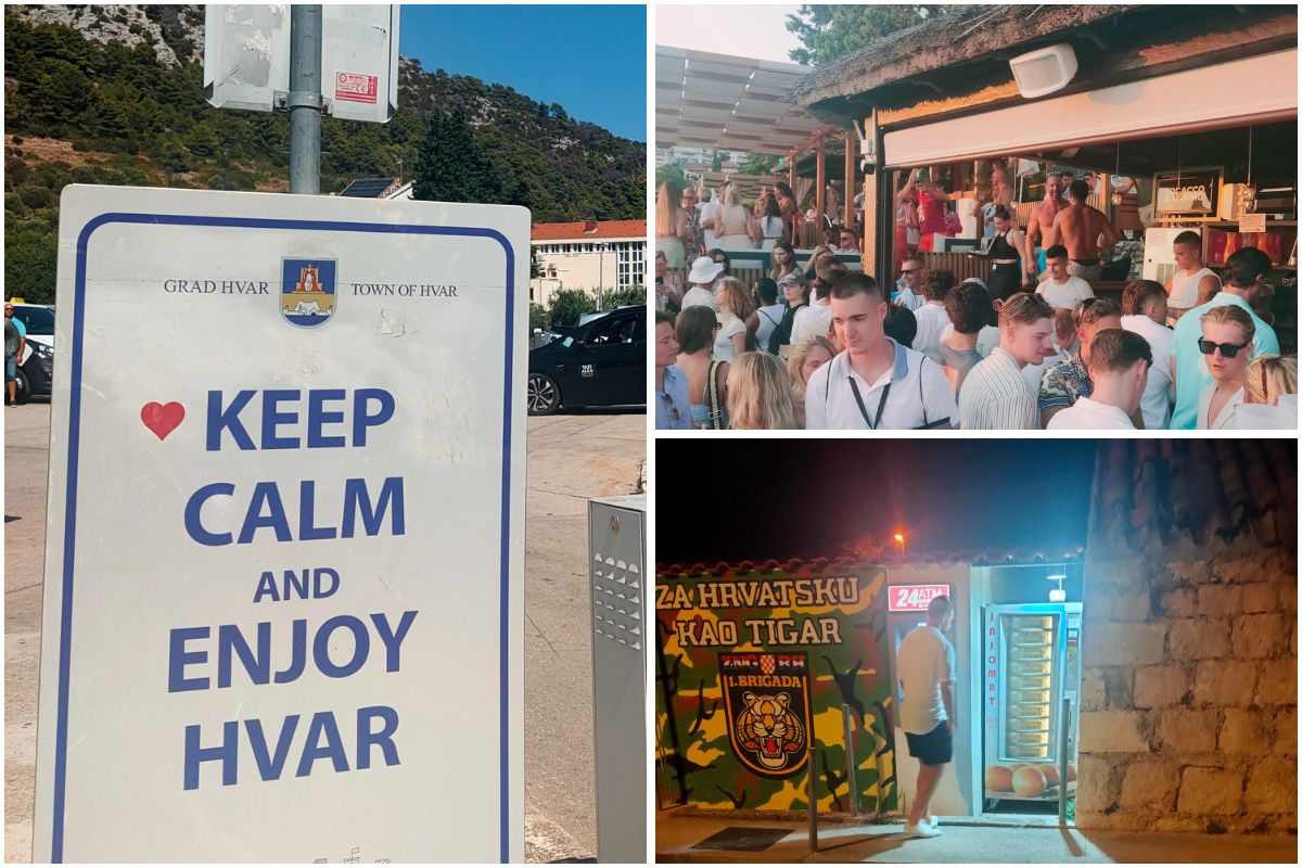 beach bars, loving Hvar and the egg machines