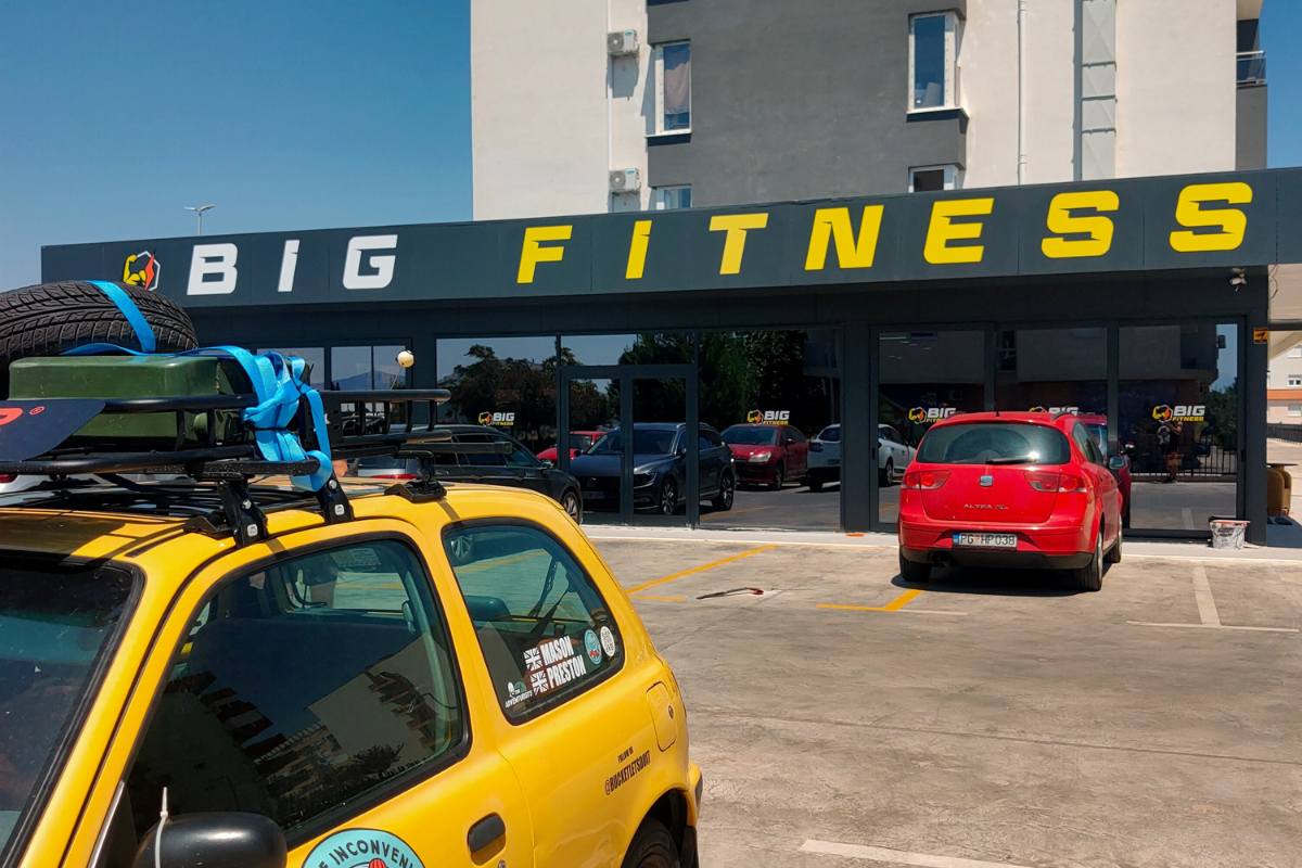 3 week itinerary to the Balkans doesn't mean you can miss the gym