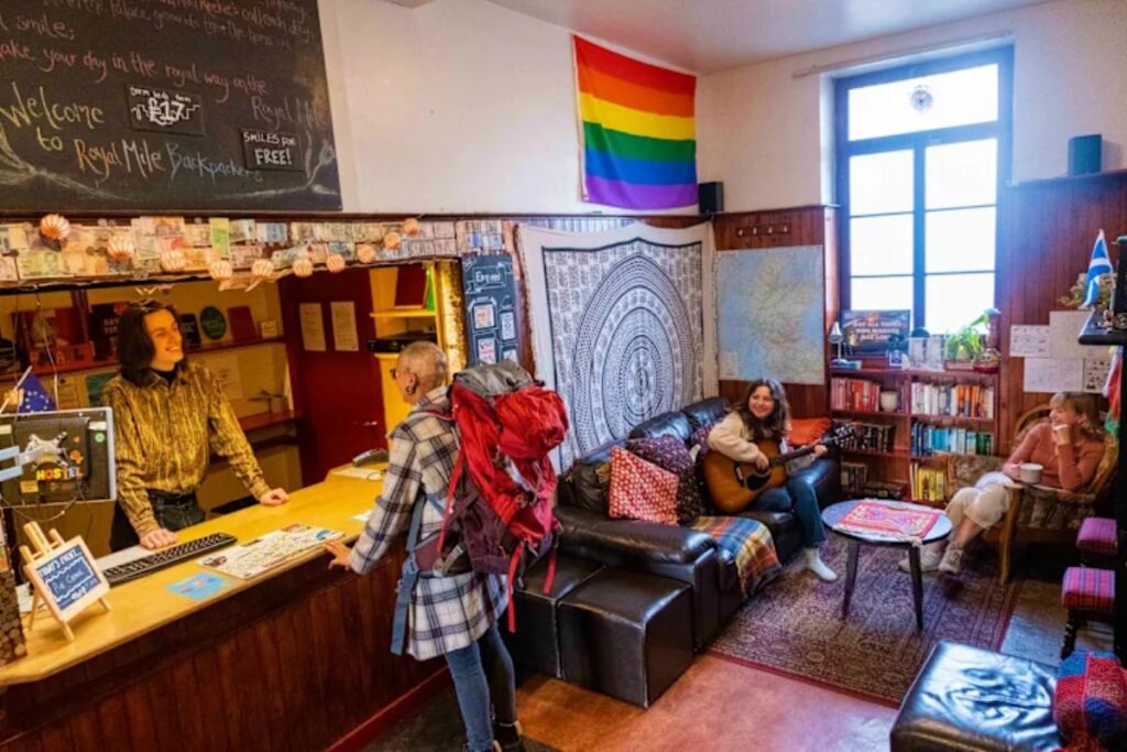 Best hostel in Edinburgh - Royal Mile Backpackers