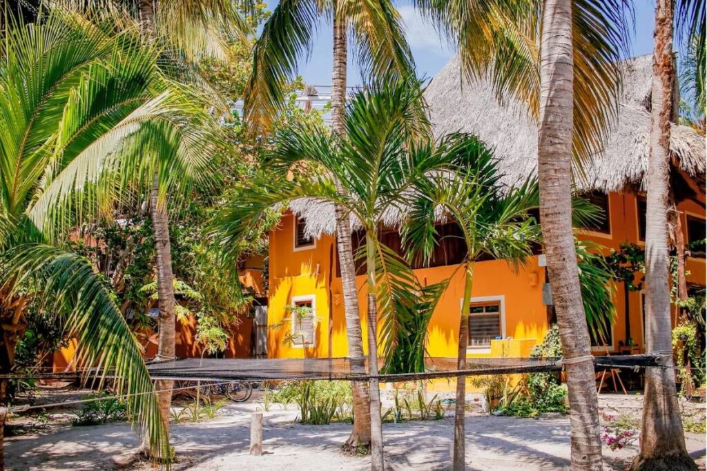 Tribu Hostel in Holbox for solo travellers