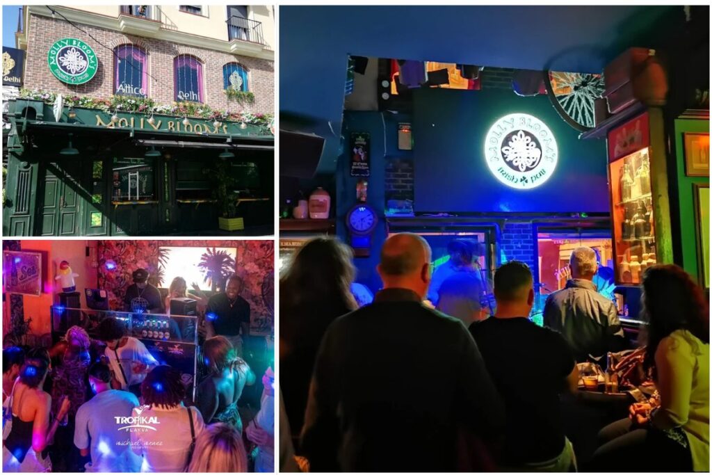 Nightlife near Gibraltar in La Linea