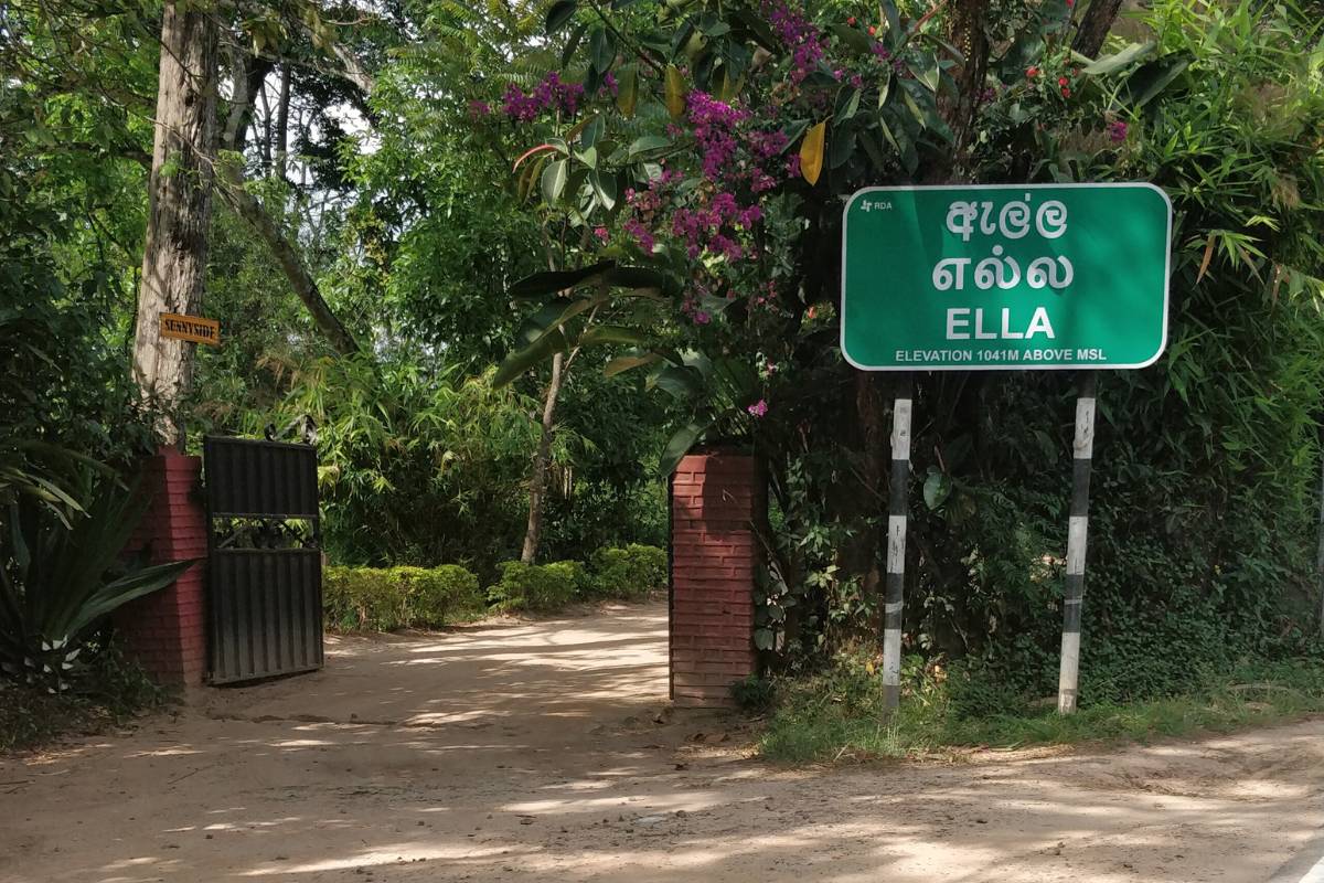 Visiting Ella in Sri Lanka on a 3 week trip