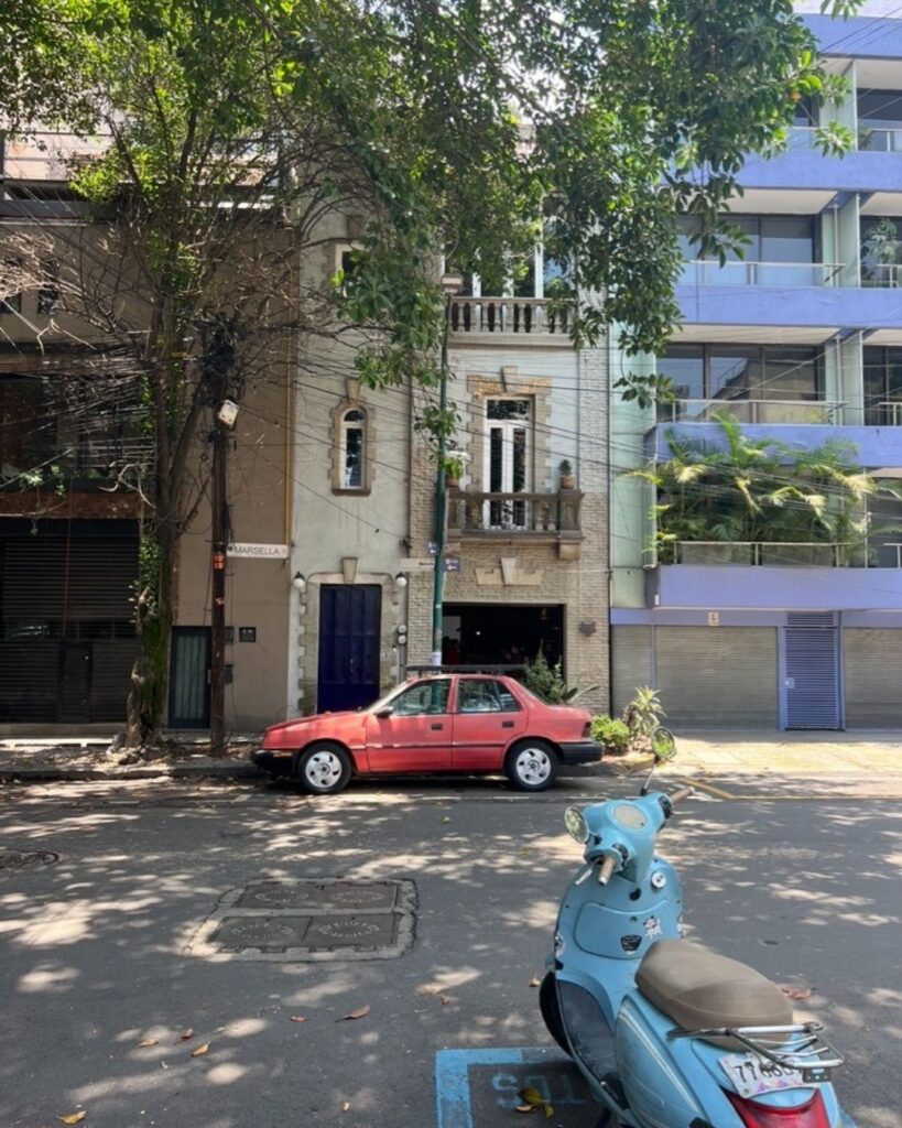Street scene in Juarez. Safe and quiet