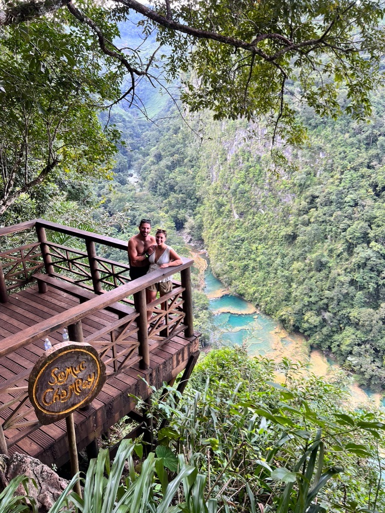 The natural pools of Semuc Champey