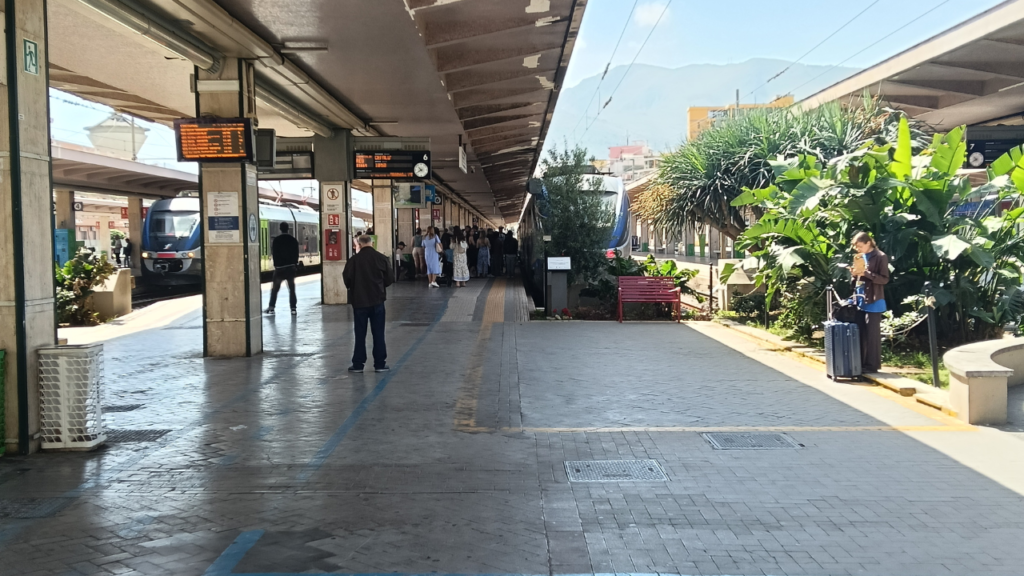 Train station at Palermo serving Agrigento