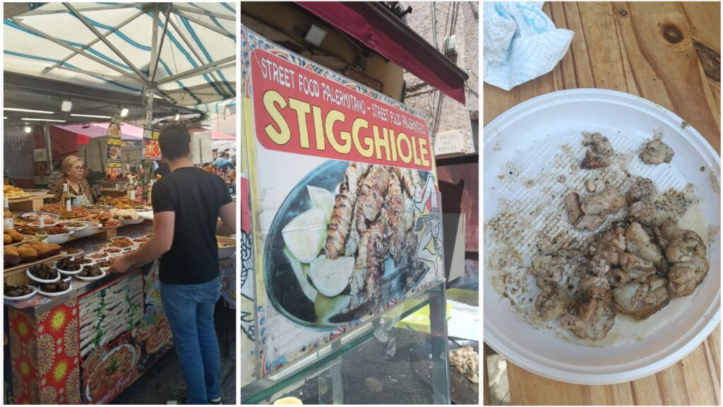 Streetfood is a must during a 3 days in Sicily itinerary