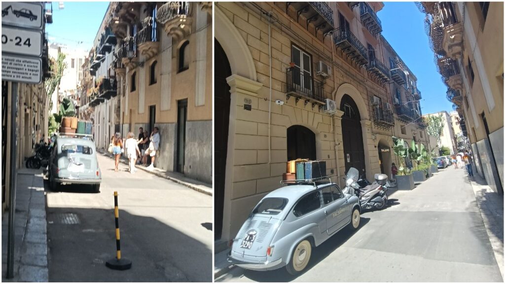 Movie scene streets showcase a beauty of Palermo's architecture